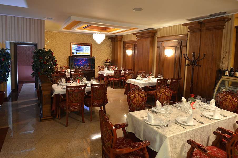 Hotel Austria Τίρανα Εστιατόριο φωτογραφία